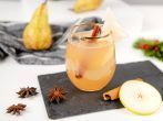 Birne-Zimt-Mocktail: alkoholfreier Cocktail mit Birnensaft