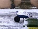 Schnee abtransportieren