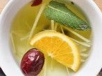 Ingwer-Orangen-Tee mit Datteln selber machen