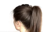 Voluminöser Pferdeschwanz mit Haargummi-Trick