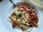Spaghetti mit H&auml;hnchen-Bolognese