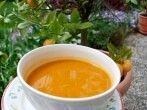 <strong>K&uuml;rbissuppe</strong> mit Calamondin-Orangen