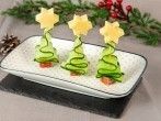 Gurken-Tannenbaum: Schneller Snack f&uuml;r <strong>Weihnachten</strong>