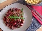 Kalbsfilet-Scheiben a la Stroganoff