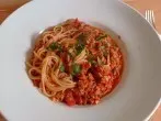 Spaghetti mit Thunfischsoße