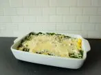 Gnocchiauflauf mit Spinat und Käse