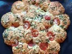 Pizzablume – schnelles Party-Snack-Rezept