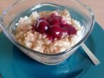 <strong>Milchreis</strong> mit Kirschkompott