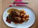 Kalbfleischrouladen mit Parmaschinken und Salbei - Involtini di Parma