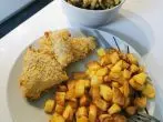 Crispy Chicken mit Kartoffeln aus der Heißluftfritteuse