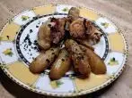 Hähnchenschenkel mit Kartoffeln - alles aus einem Topf
