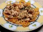 Garnelen mit Paprika-Honig-Soße