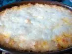 Kartoffel-Paprika-Auflauf mit Frischkäse