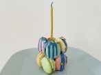 Mini-Geburtstagskuchen aus Macarons