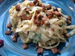 Tagliatelle <strong>Carbonara</strong> - italienisches Originalrezept