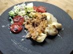 Tortellini-Auflauf mit Champignons