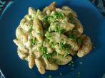 Orecchiette Pasta mit Sellerie-Walnuss-<strong>Pesto</strong>