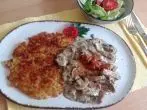 Zürcher Geschnetzeltes mit Berner Rösti