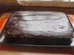Schokoladenkuchen mit Glasur