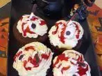 Halloween Muffins mit Frischkäse-Frosting
