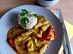 Puten-<strong>Curry</strong> aus der Pfanne