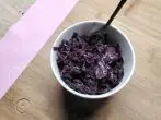 Rotkohl mit Zimtblüten und Apfel
