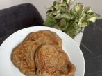 Buchweizen-Bananen-Pancakes ohne Zucker