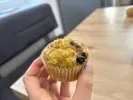 Apfel-Blaubeer-Muffins mit Erdnussbutter – saftig & schnell