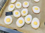 Spiegelei-Kekse – einfaches Osterplätzchen-Rezept