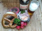 Fr&auml;nkischer Gerupfter mit dunklem Bier