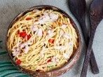 Leckerer <strong>Spaghettisalat</strong> in 10 Minuten