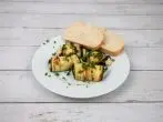 Gefüllte Auberginenröllchen