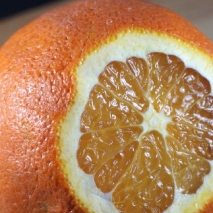 Orangen / Apfelsinen leichter schälen