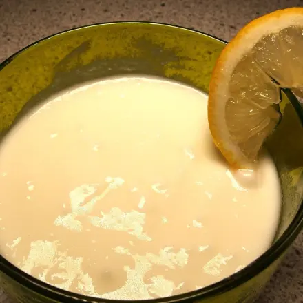 Blitz-Zitronen-Nachtisch - kalorienarm