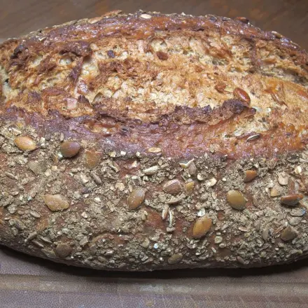 Frisches Brot im Supermarkt