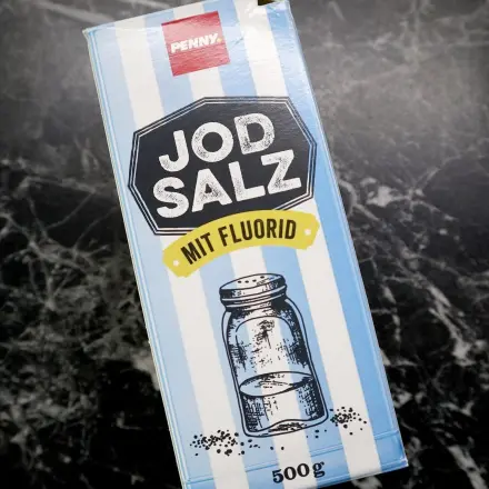 Salz trocknet Herpes aus