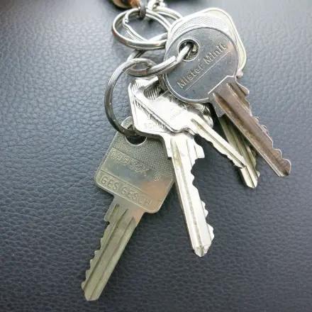 Verlorener Schlüssel schlau gekennzeichnet