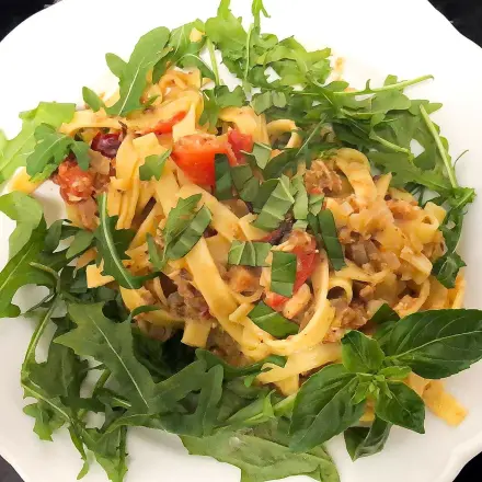 Gesunder Nudelsalat