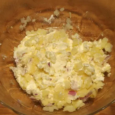 Erdäpfelkas (bayrischer Brotaufstrich)