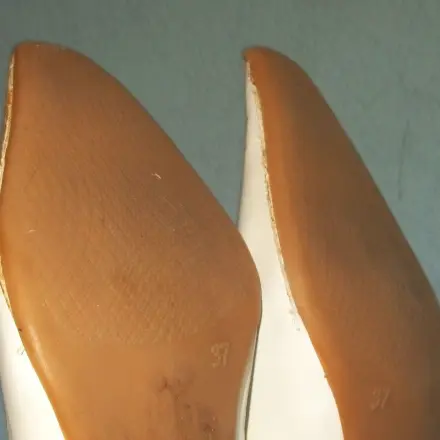 Glatte Schuhsohlen