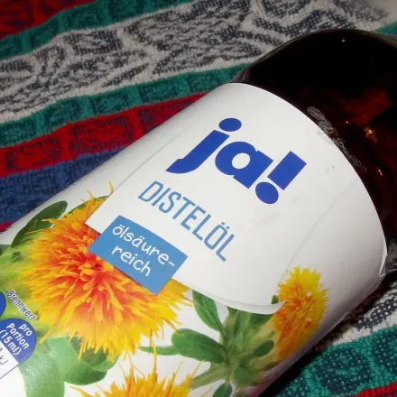 Distelöl gegen fettige Haut