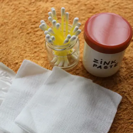 Zinkpaste gegen Pickel und Mitesser!