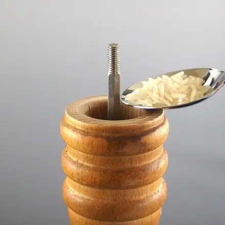 Pfeffermühle reinigen