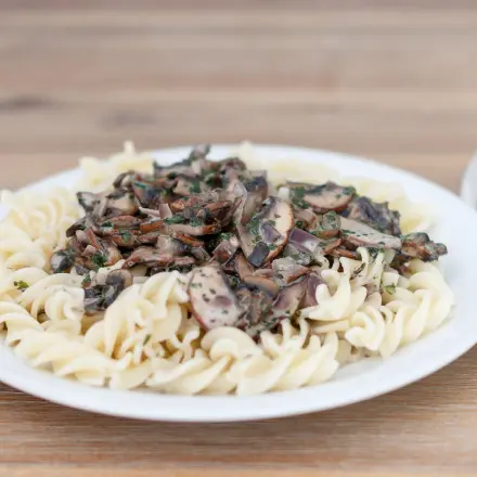 Champignon-Sahne-Soße