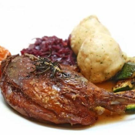 Gänsekeulen im Backofen