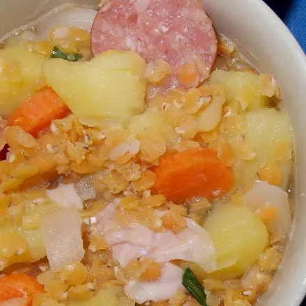 Linsensuppe vom Feinsten