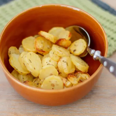 Einfache griechische Ofenkartoffeln
