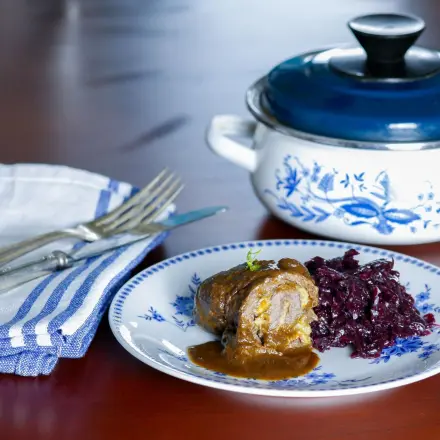 Rouladen mit süßem Senf