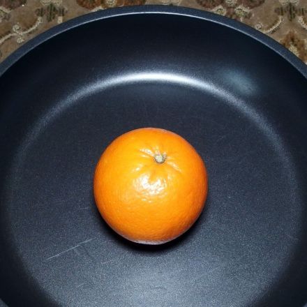 Angebranntes problemlos weg, dank ORANGENSAFT!