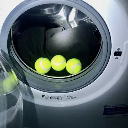 Tennisbälle als Waschkugeln